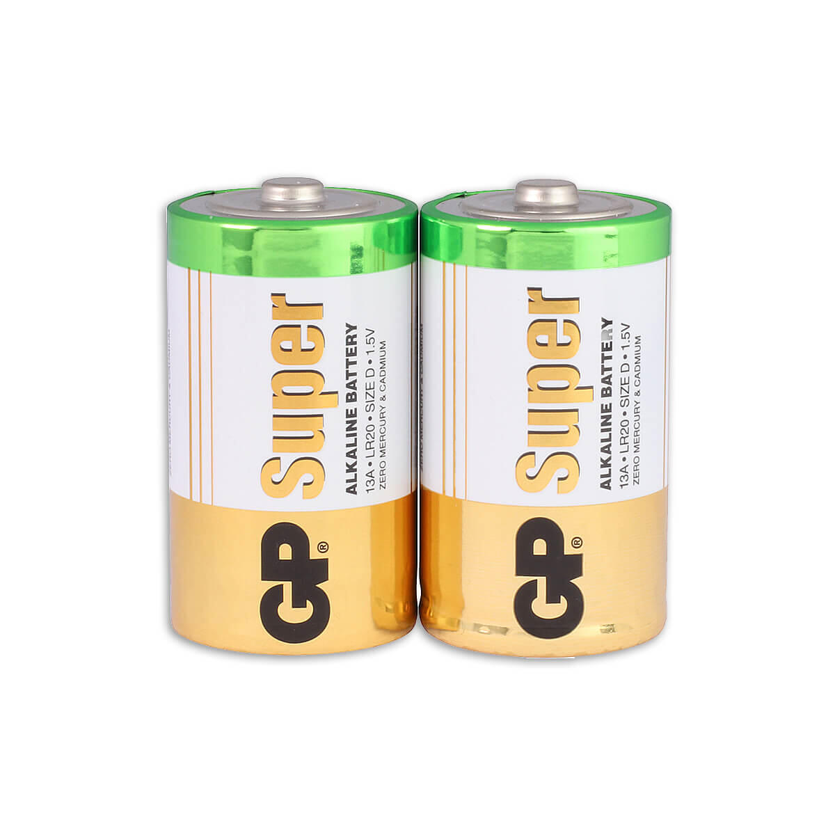 Bateria alkaliczna D / LR20 GP Super Alkaline G-TECH - 2 sztuki