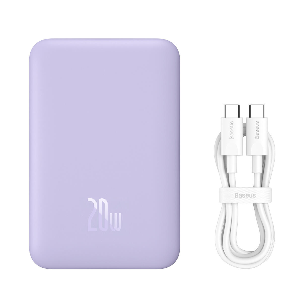 Baseus PPCX110105 Magnetic Mini 10000mAh 20W (fioletowy)