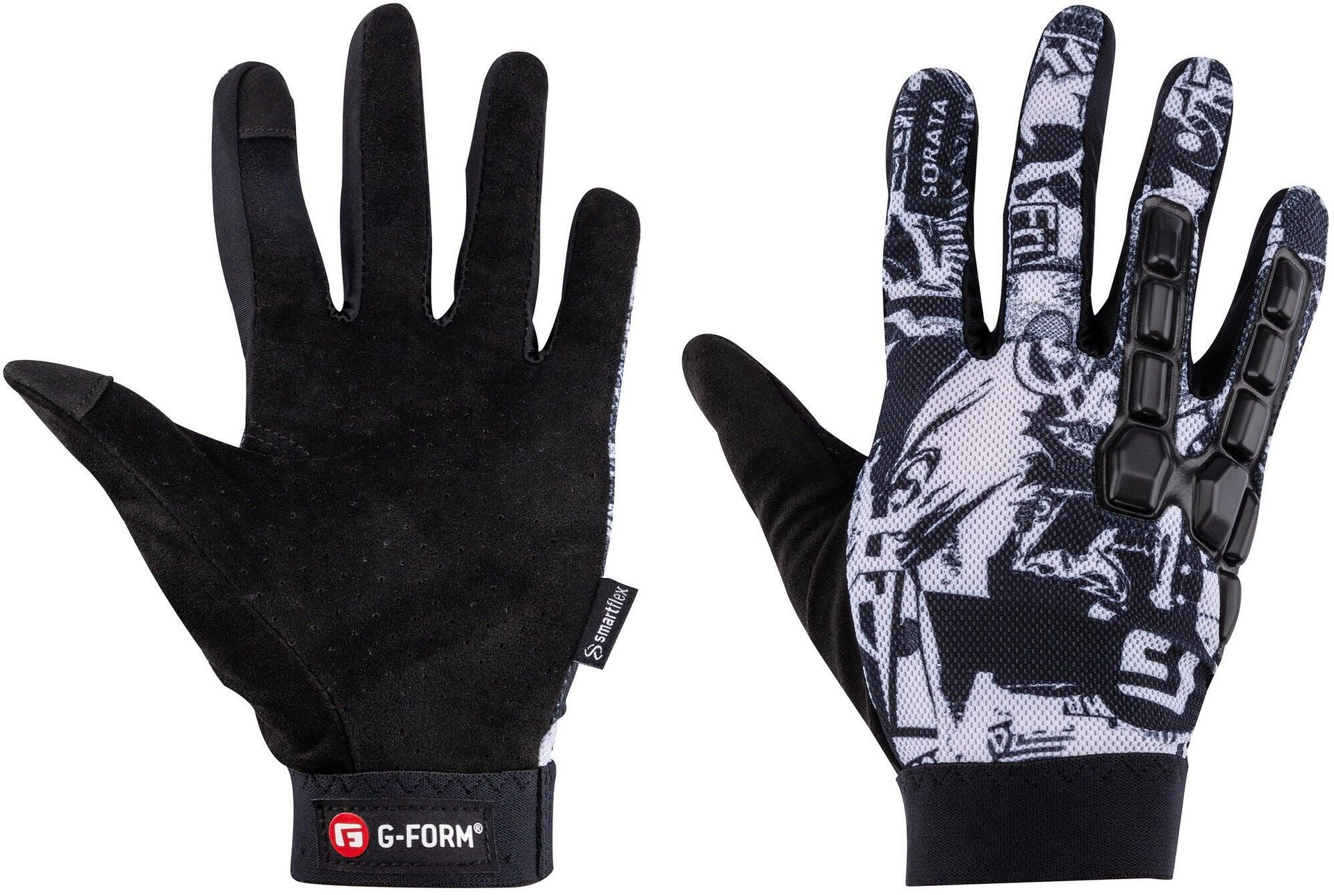 Rękawice rowerowe G-form Sorata Trail 2 XS - Sztuka Uliczna