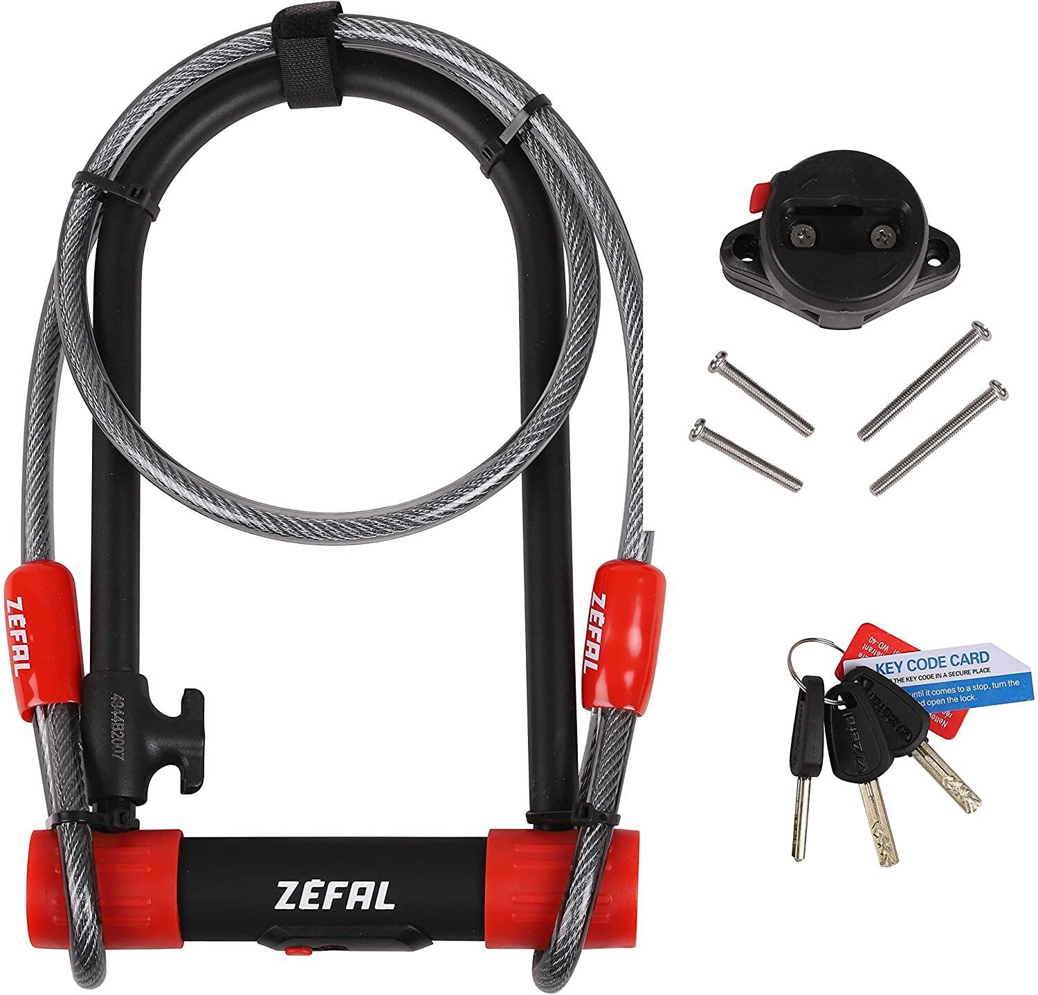 Zabezpieczenie przed kradzieżą u Zefal Acier 13 mm + câble 10 mmx120 cm