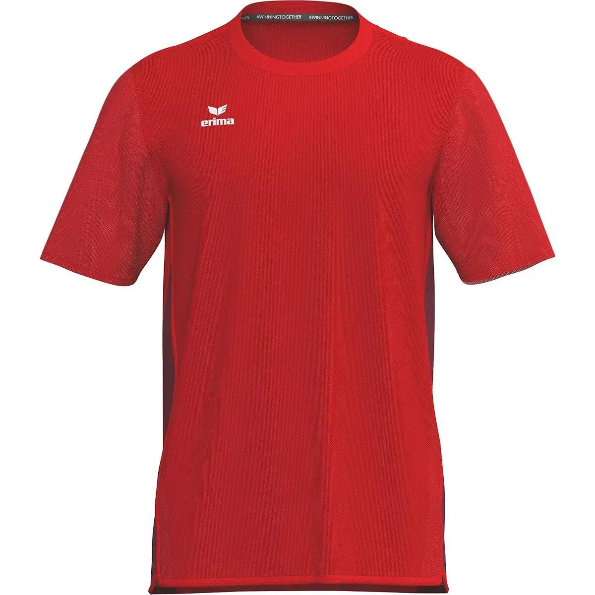 T-shirt Erima T&F Wings Function czerwony