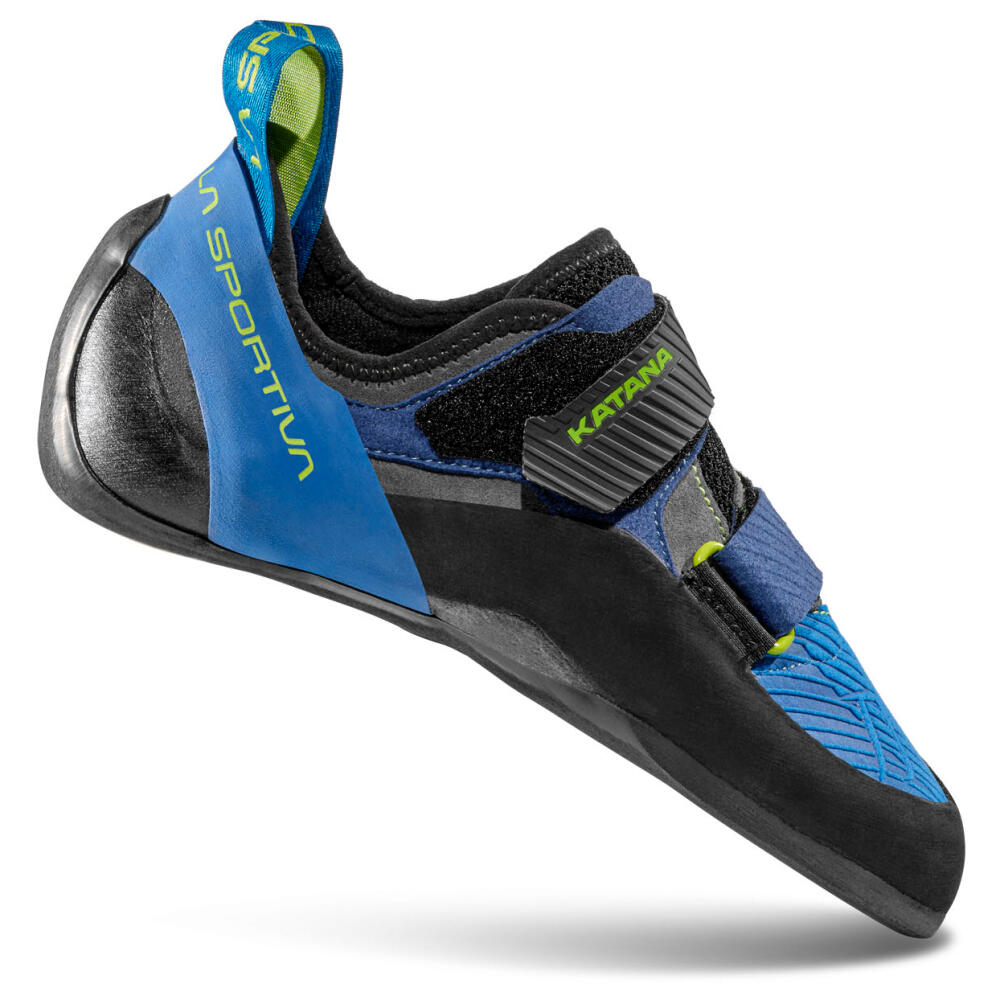 Buty wspinaczkowe La Sportiva Katana P3 Electric Blue/Lime Vibram Velcro