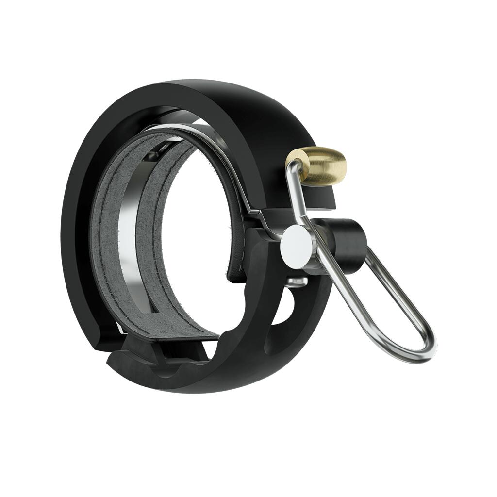 Knog Oi Luxe dzwonek rowerowy Brass 2019 dzwonek rowerowy, s (12128_Brushed Brass_S)