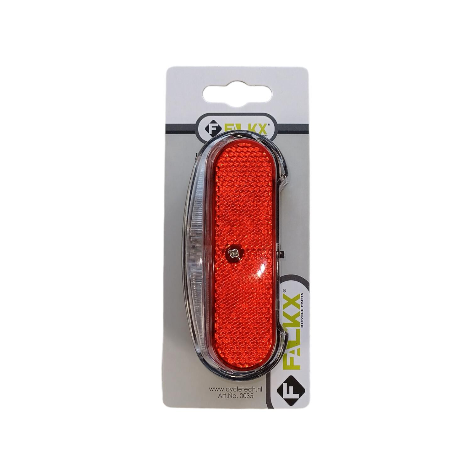 Falkx BJ0801A tylne światło LED 50/80 mm z bateriami