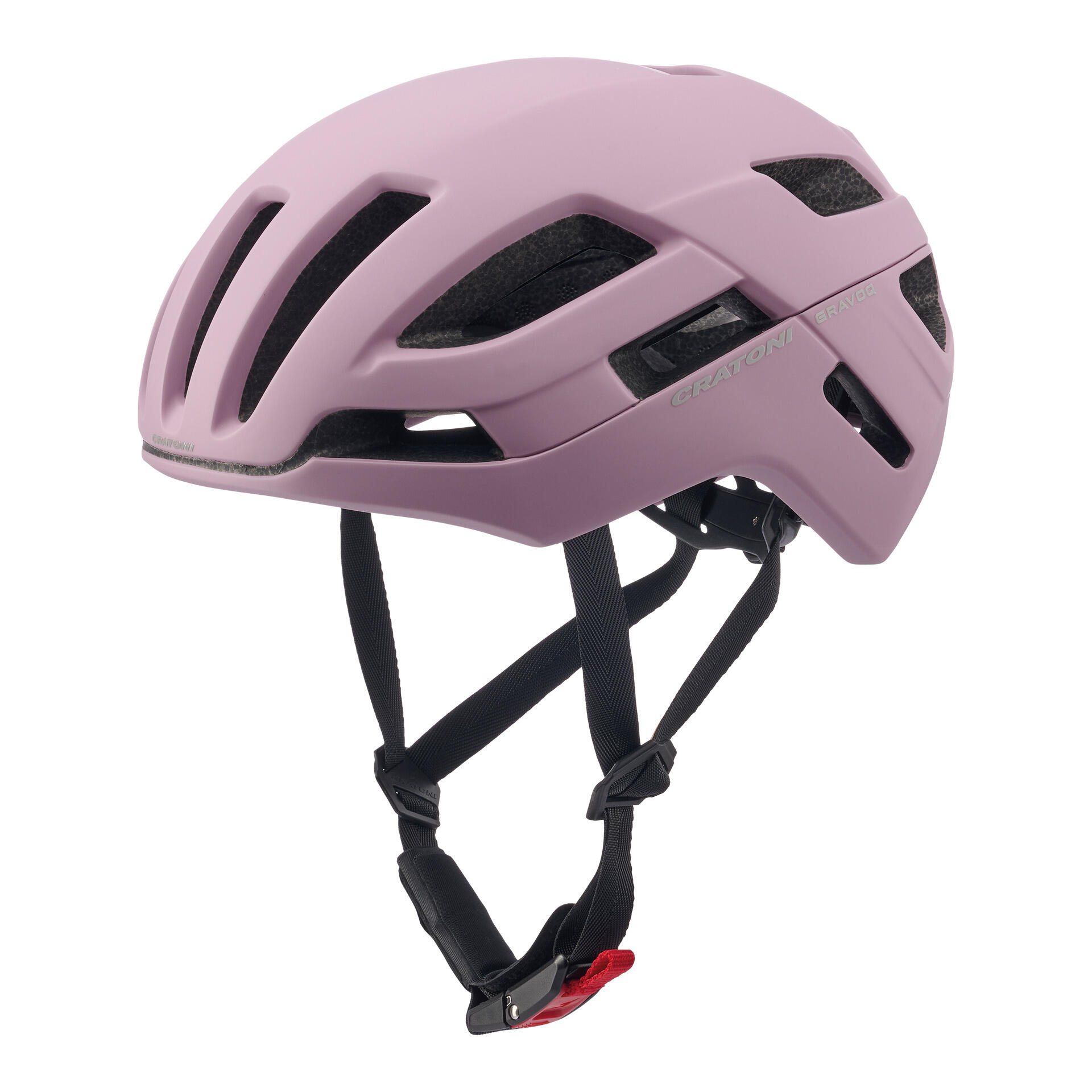 Gravel - kask rowerowy Gravoq, różowy
