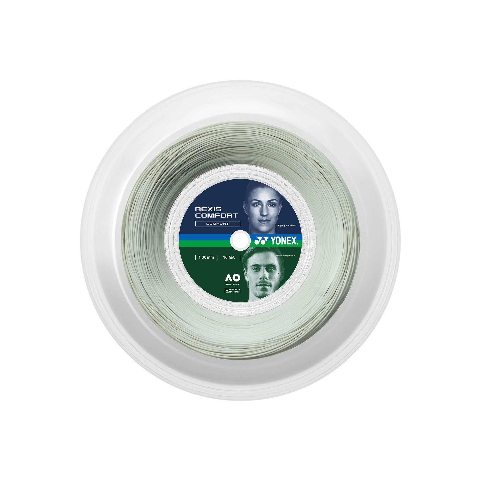 Naciąg tenisowy Yonex  Rexis Comfort White Reel (200 m)  1,30 mm