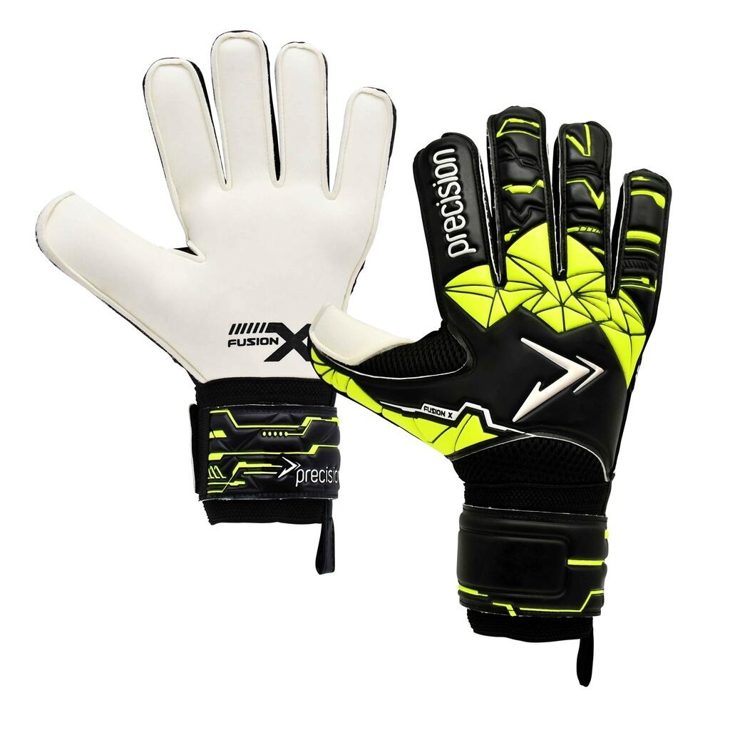 Dziecięce rękawice bramkarskie Precision Fusion X Flat Cut Finger Protect
