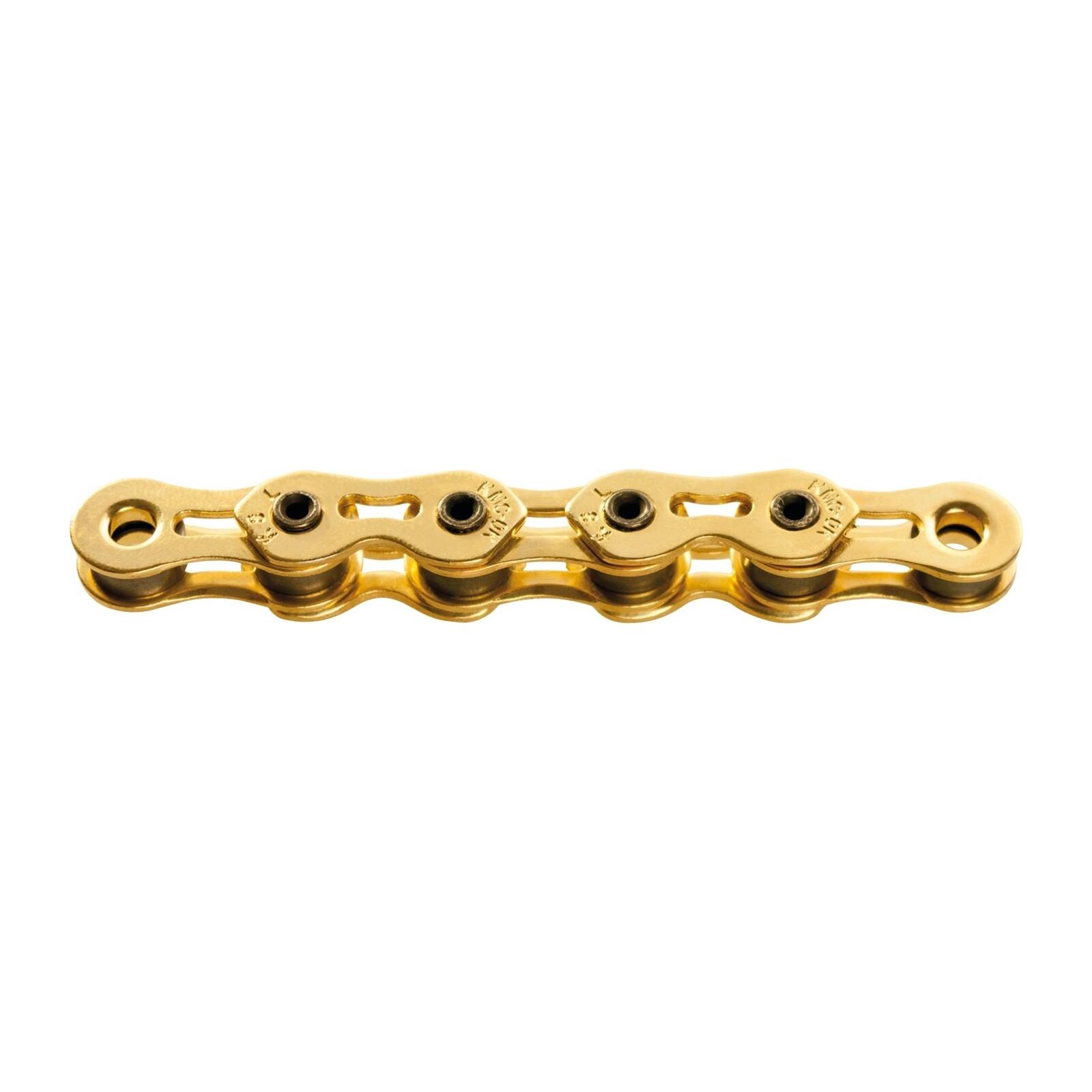 Łańcuch KMC K1SL 1/8 Ti‑N Gold, 100 ogniw