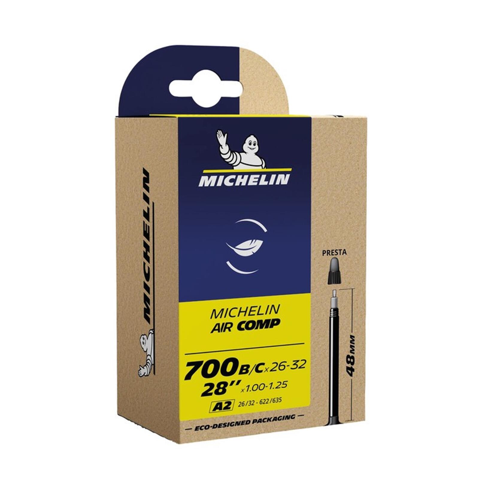 Dętka obus zdejmowany zawór presta vittoria Michelin Aircomp A2