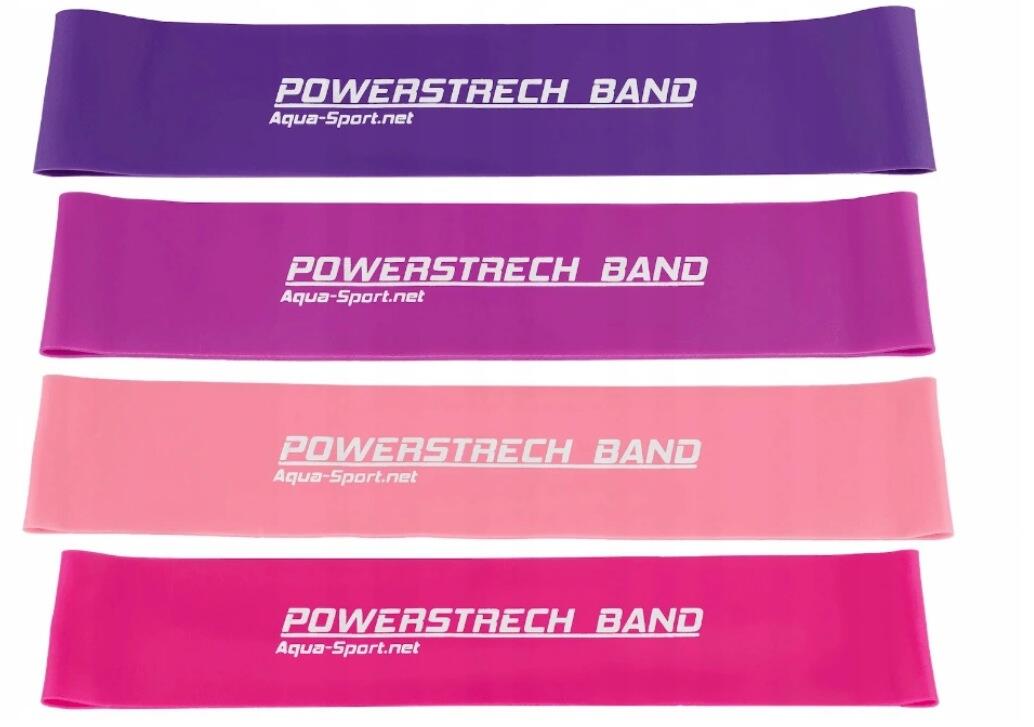 Zestaw 4 Gum Do Ćwiczeń Mini Band Fitness Taśmy