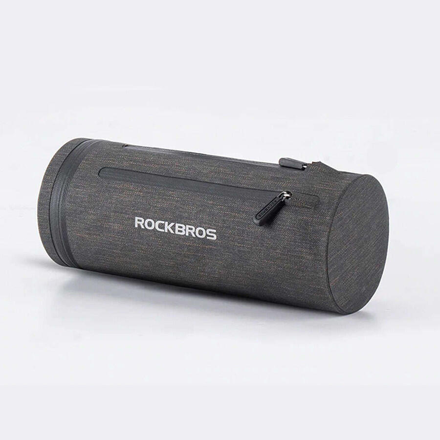 Etui wodoodporne torba sakwa na rower na kierownicę RockBros AS-051 Szare