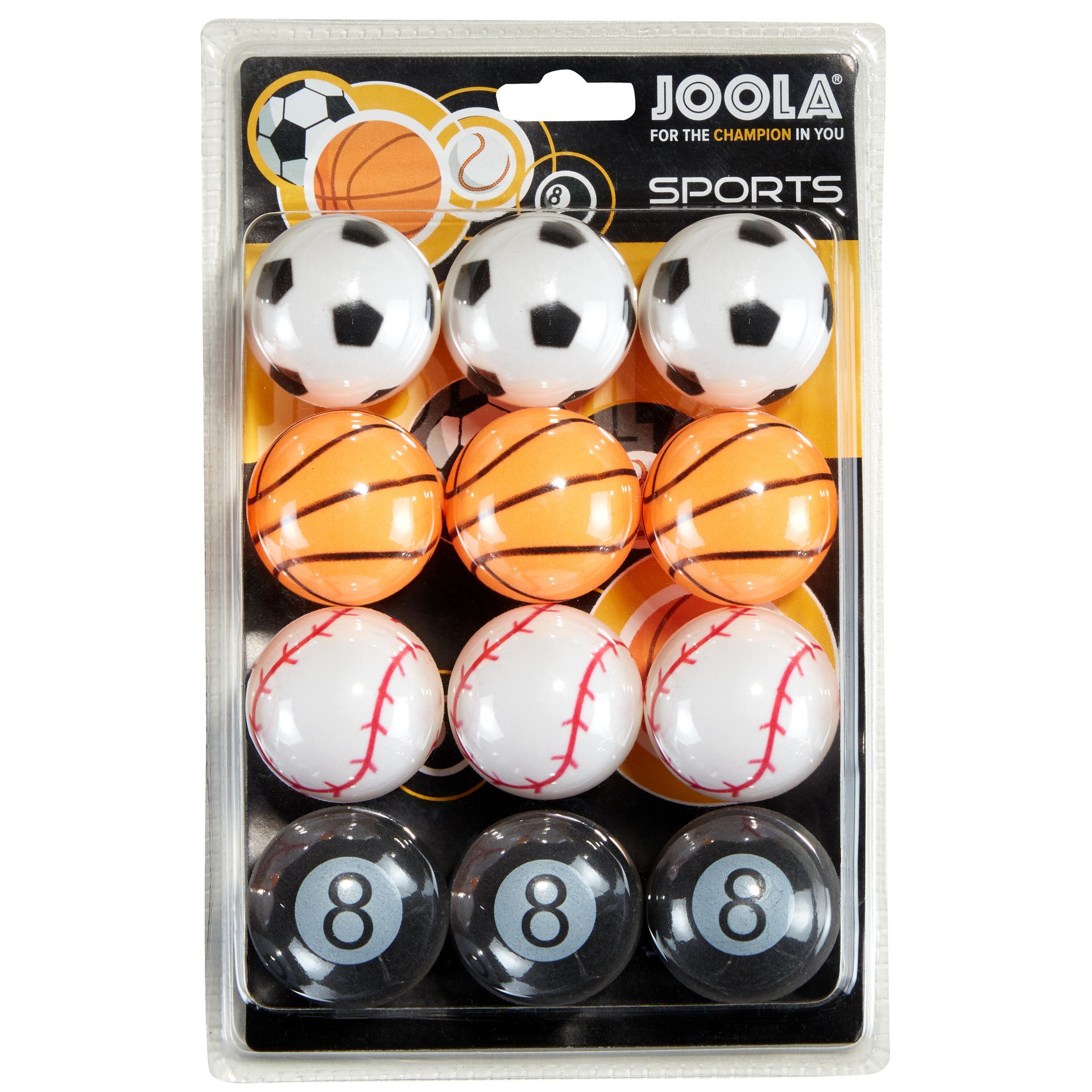 Piłeczki do tenisa stołowego JOOLA 421772