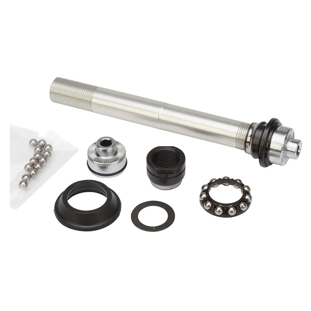 Shimano wydrążona oś kpl.FH-M770 m. stożkowe, pierścieniem kulowym Y3CZ98010