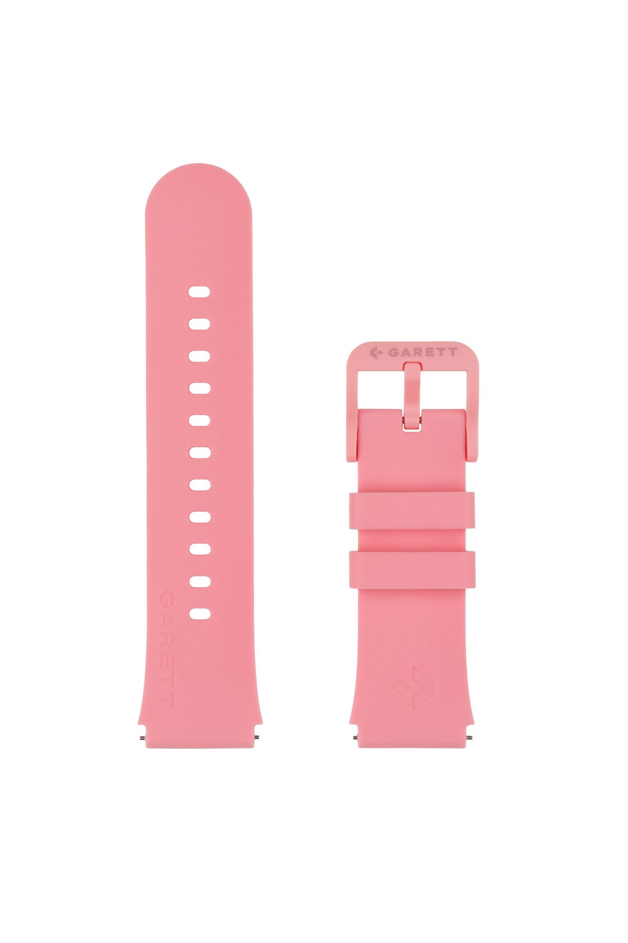 Garett różowy  silikonowy pasek 20 mm do smartwatcha Kids Rel 4G 5904238486474