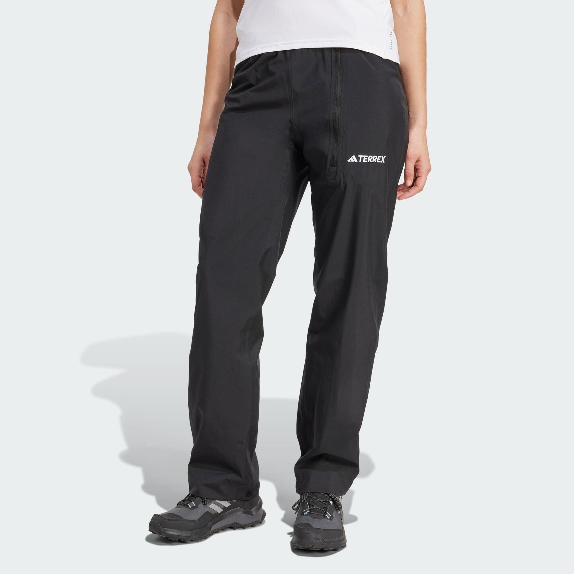 adidas Kobiety Terrex Multi CLIMAPROOF 2 Layer Rain Pants, black, XS