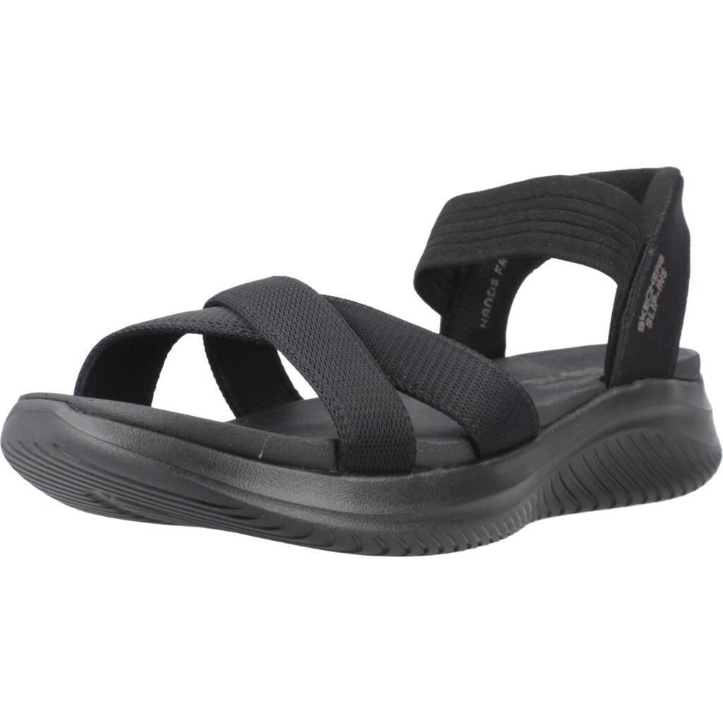 Sandały SKECHERS ULTRA FLEX 3.0 SANDAL NEV Czarny