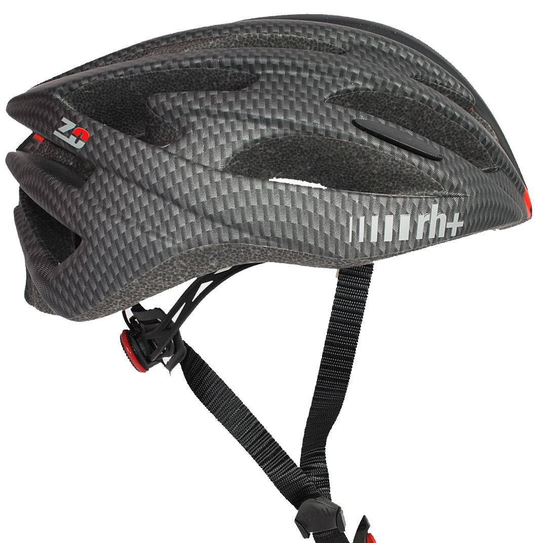 Kask rowerowy dla dorosłych RH+ Z Zero red/black/carbon XS/M (54-58)