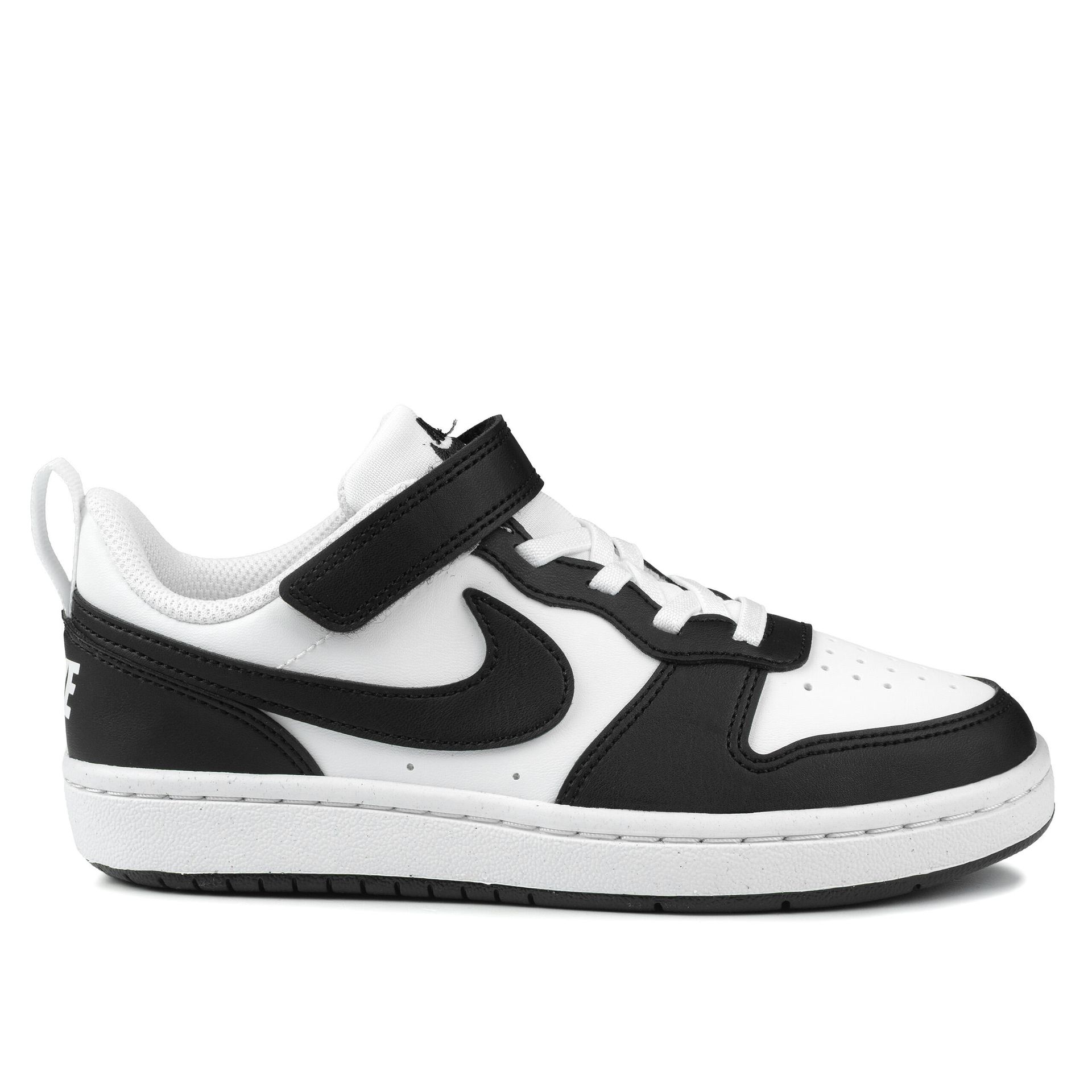 Buty dziecięce sportowe na rzep Nike COURT BOROUGH LOW RECRAFT