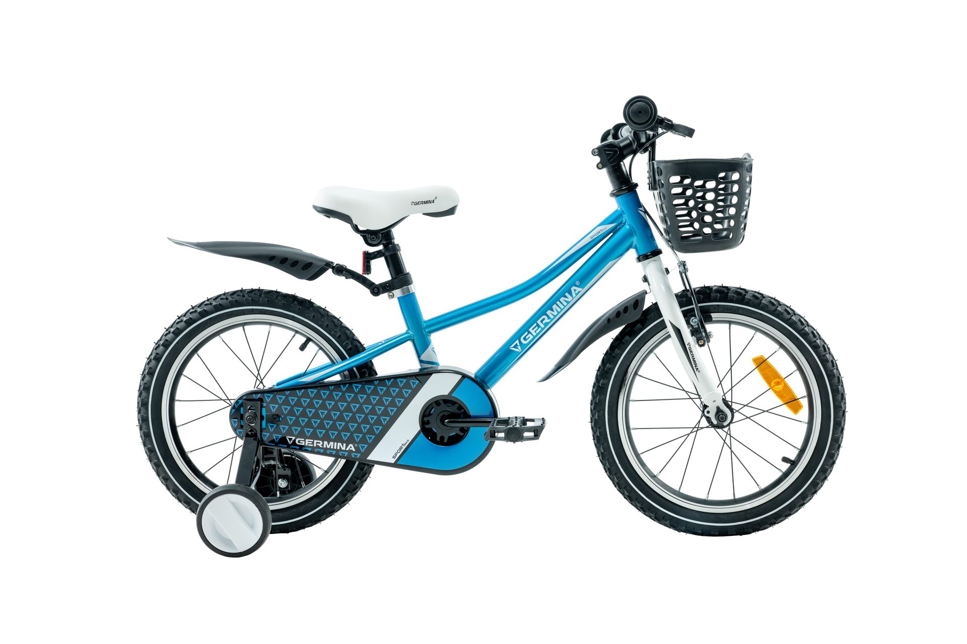 Rower dziecięcy GERMINA BMX 16 cali Niebieski