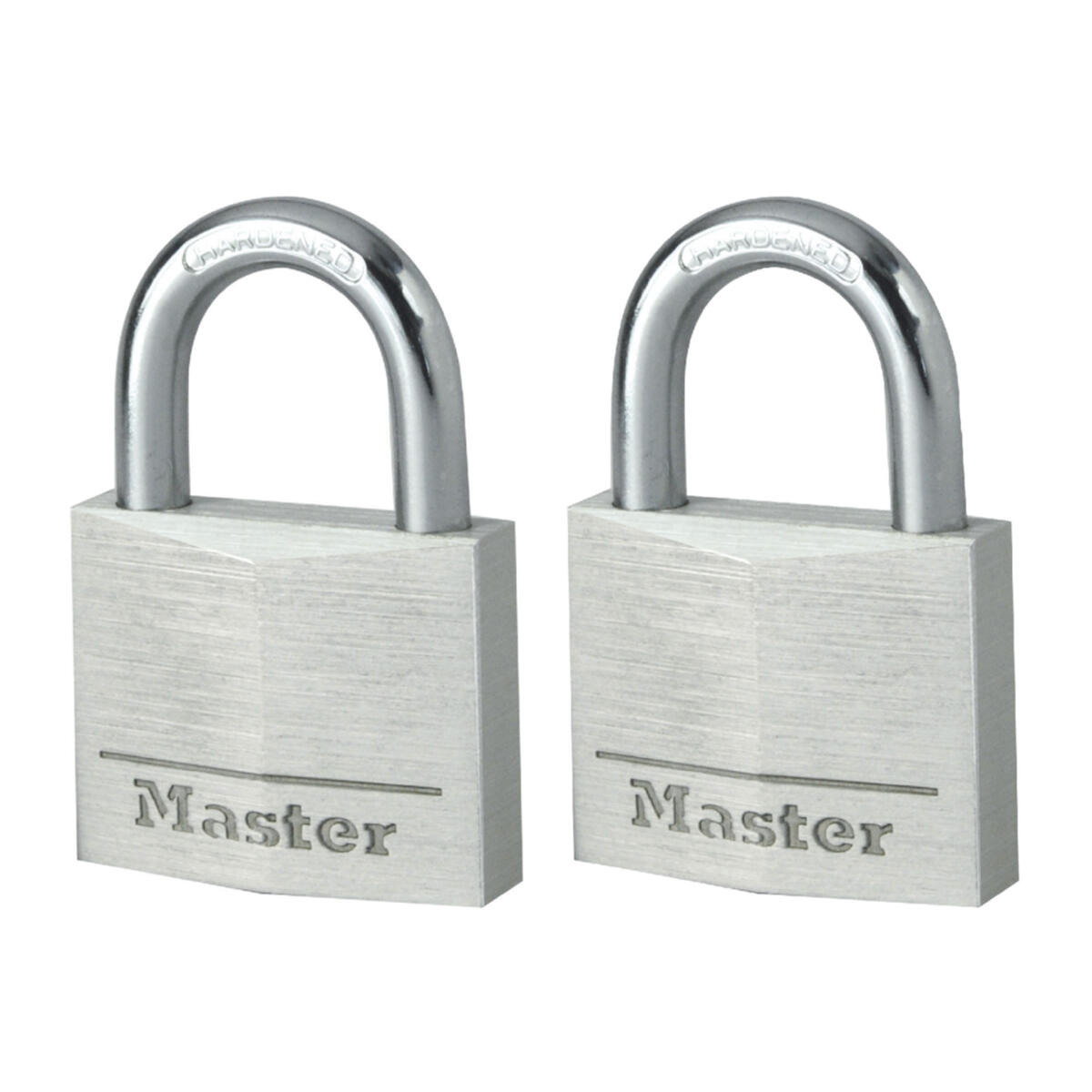 VSA Van Spijk Master Lock Kłódka, 2 szt., aluminium, 40 mm, 9140EURT