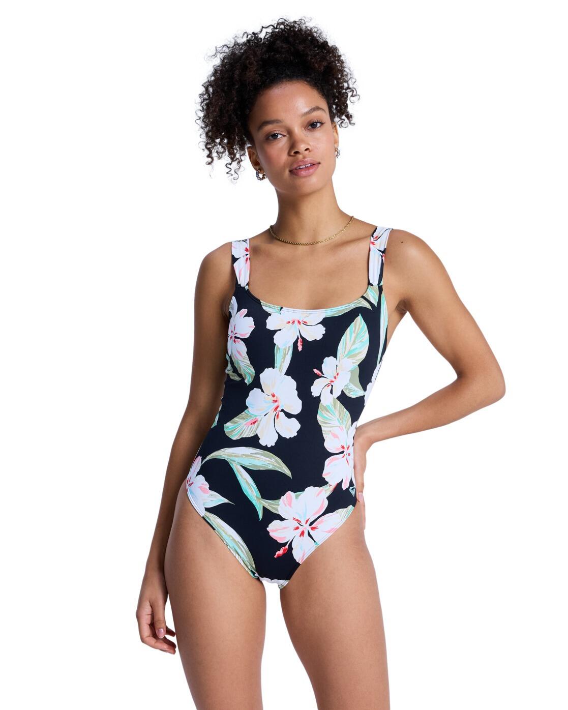 Jednoczęściowy strój kąpielowy damski PRINTED ESSENTIALS