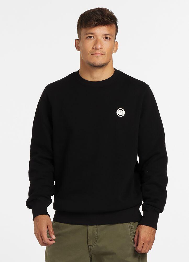 Bluza Pit Bull New Brushed Fleece Group Small Logo '24 - Czarna L