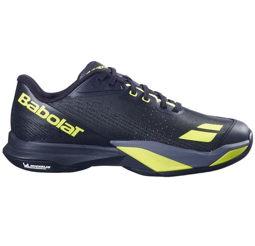 Męskie buty tenisowe Babolat Jet Mach 4 All Court Men Black/Aero EUR 42