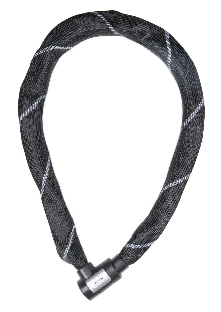 Zamek łańcuchowy Python 11 mm x 120 cm z nylonową osłoną