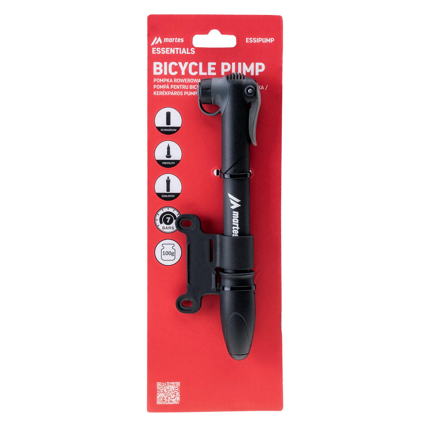 Pompka MARTES ESSENTIALS ESSIPUMP M000213325 – Niebieski