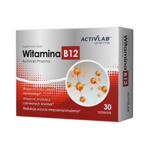 ActivLab Pharma Witamina B12 100 µg, 30 tabletek