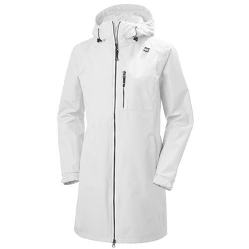 Helly Hansen damskie w Long Belfast Jacket, biały, s 55964