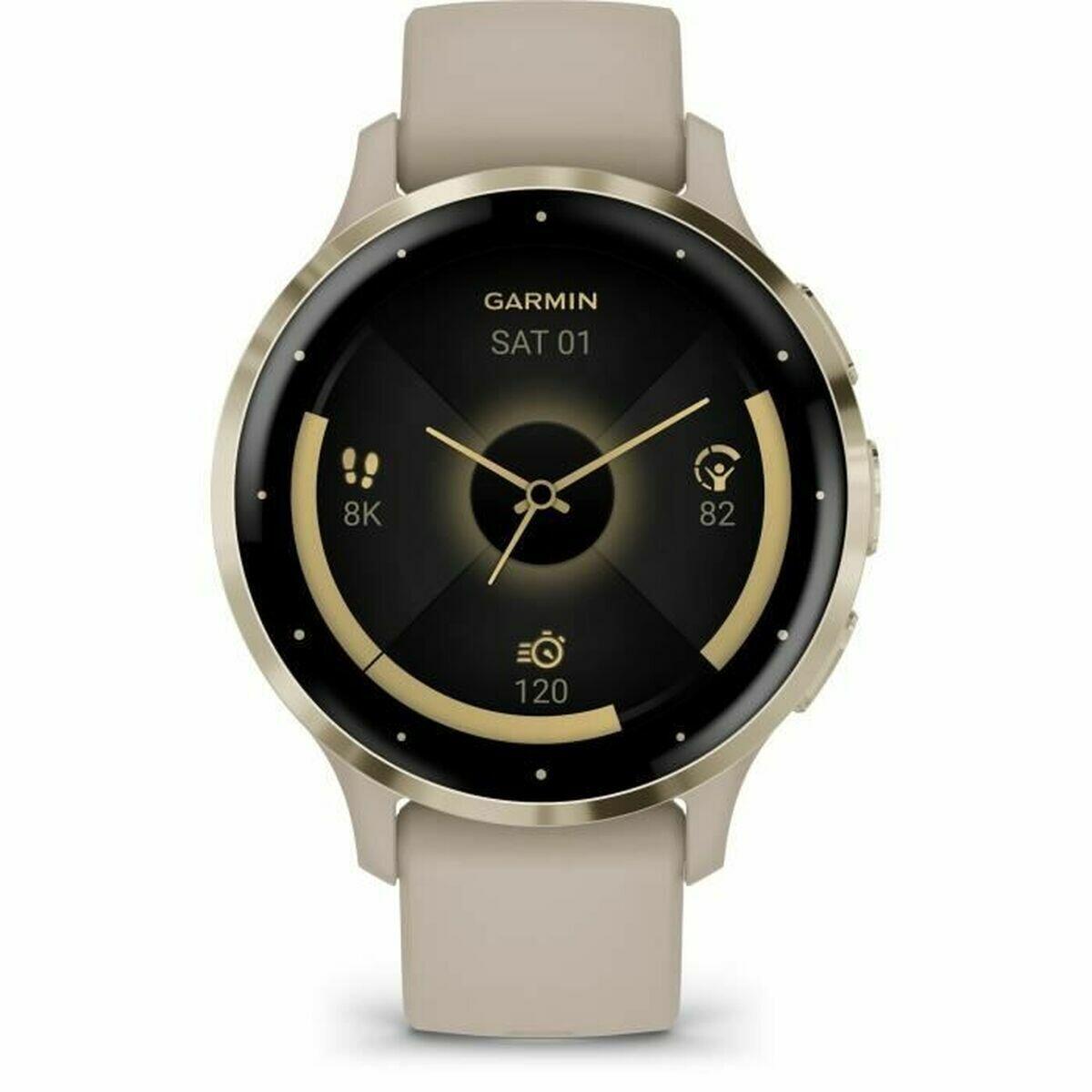 Garmin Venu 3S 41mm Beżowo-złoty