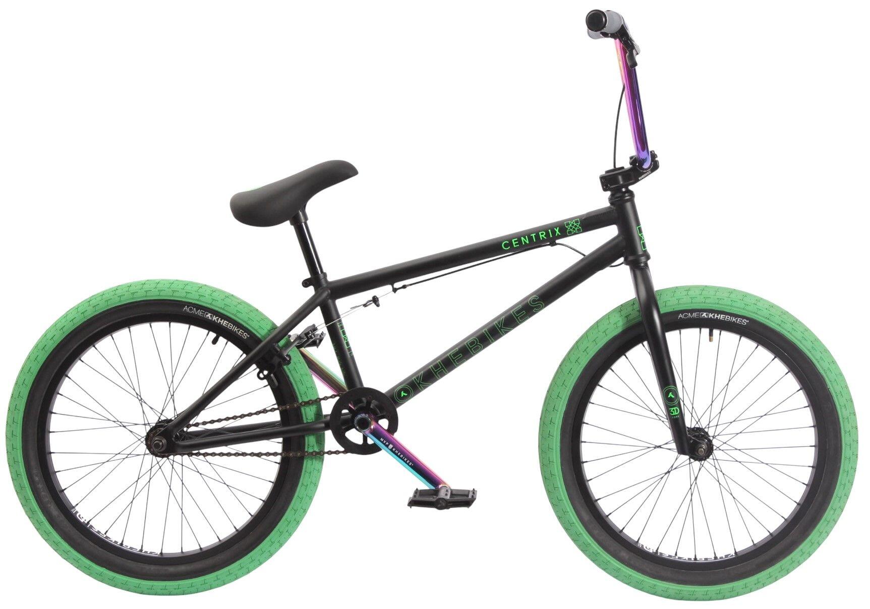 Rower BMX dla dorosłych CENTRIX czarny 20 cali 10,6kg