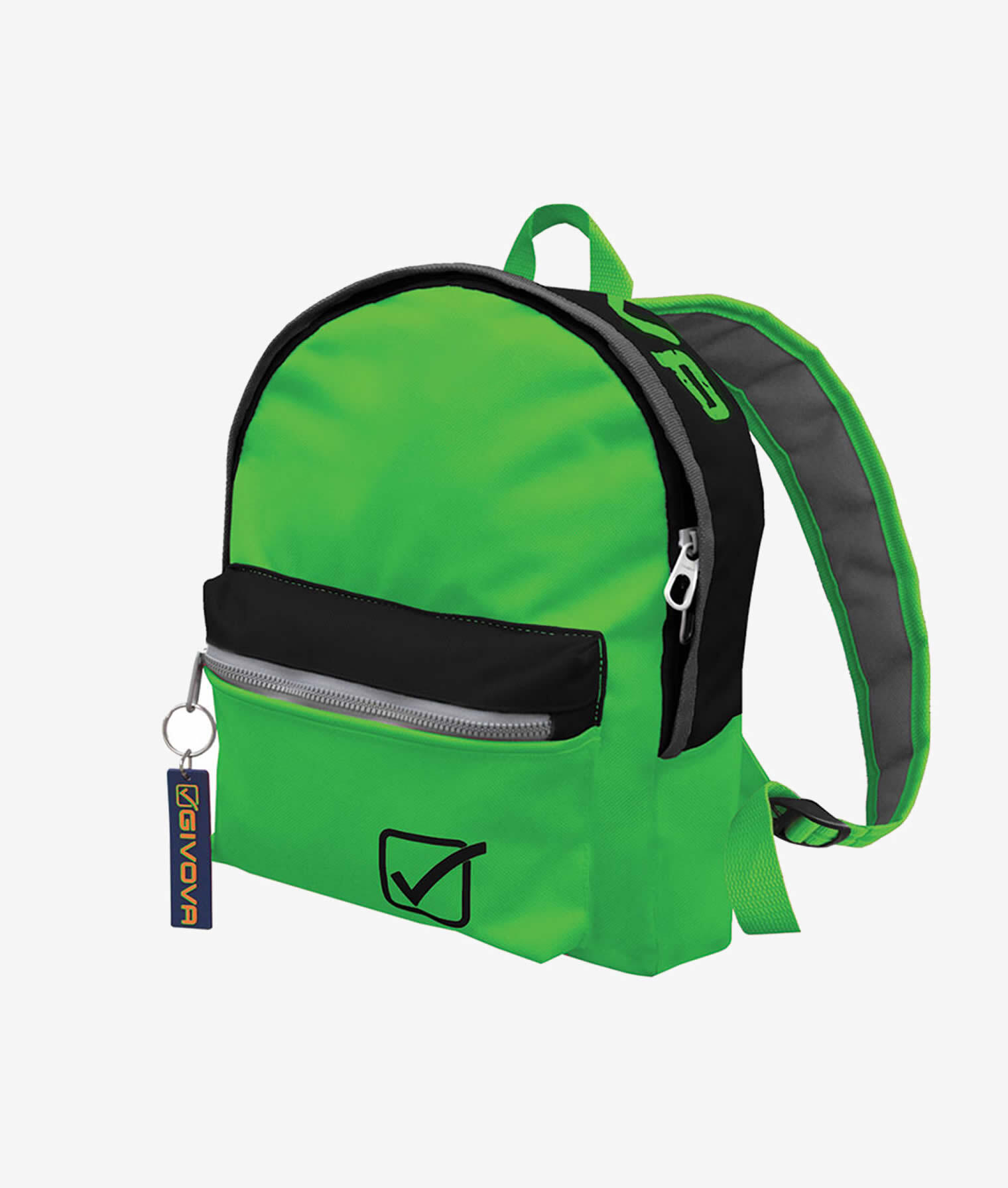 Plecak Givova University Fluo Green-Black,