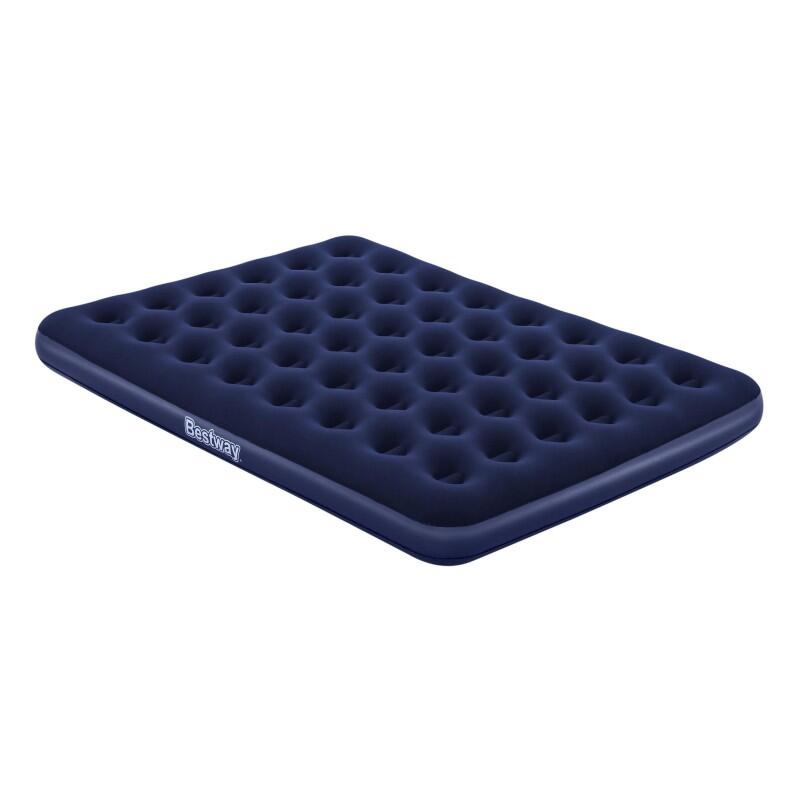 Bestway Materac welurowy Queen 203x152x22cm granatowy (67003-6232)