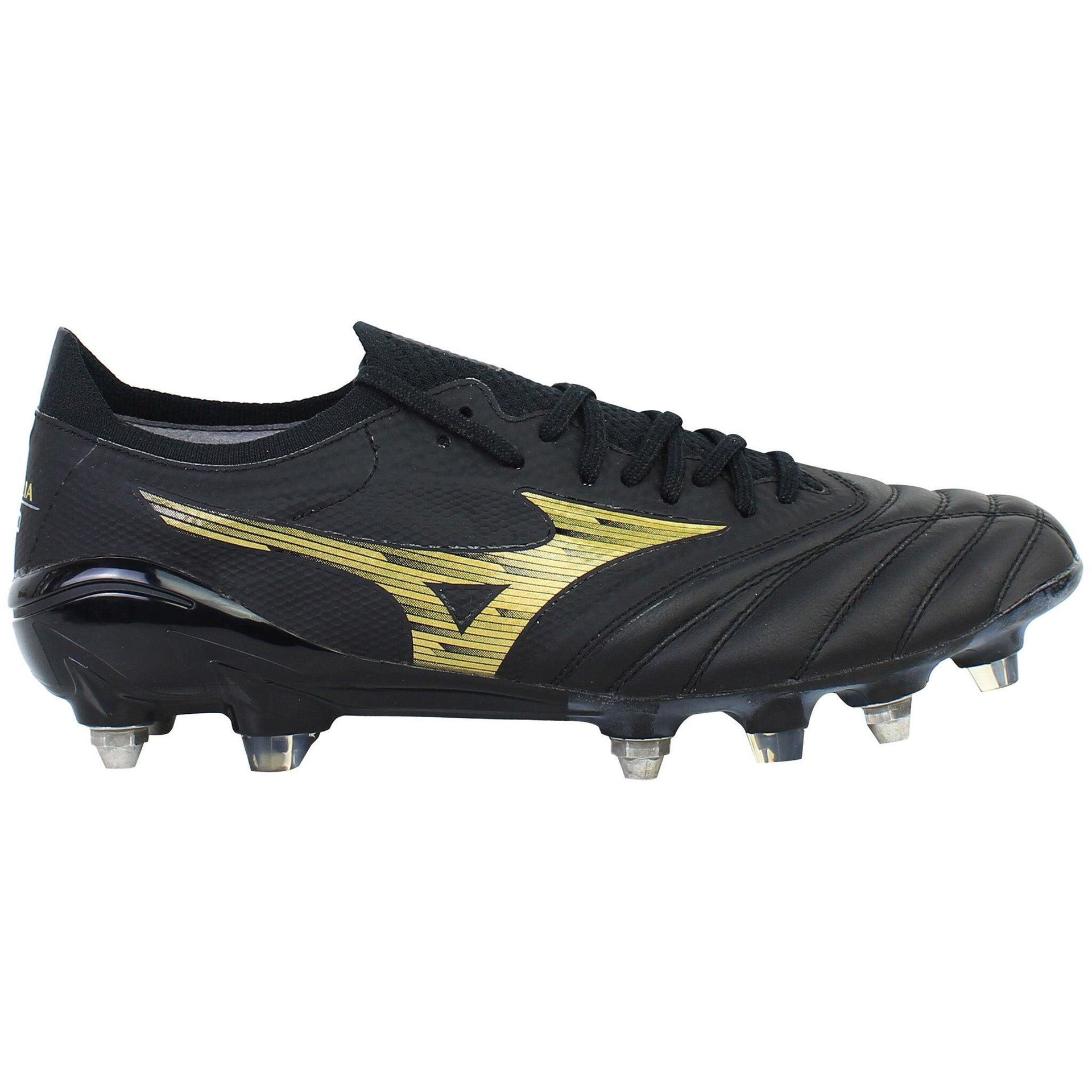 Buty piłkarskie męskie Mizuno Morelia Neo IV Beta SG black/gold/black WYSYŁKA W 24H 30 DNI NA ZWROT