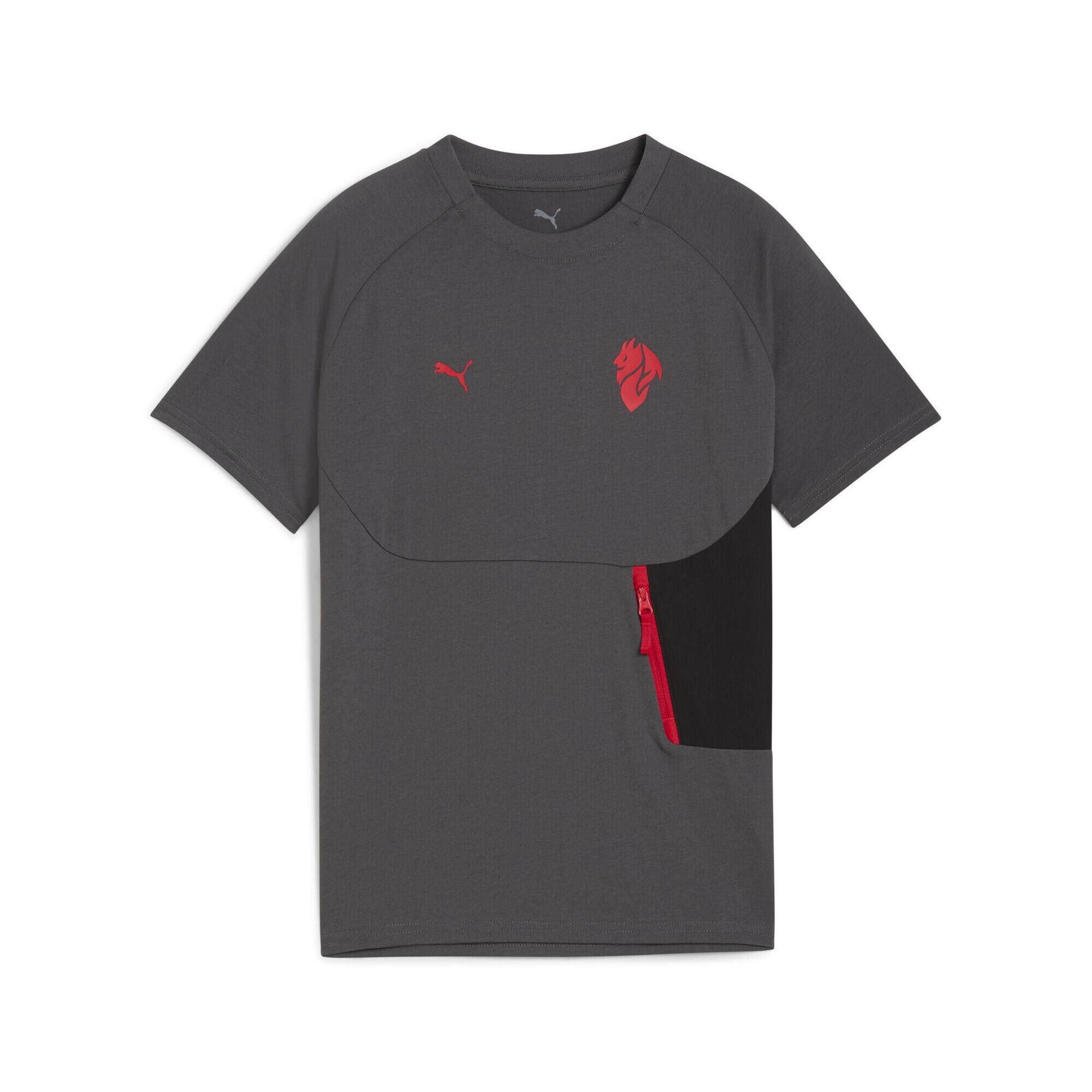 Młodzieżowa koszulka AC Milan PUMATECH z kieszenią PUMA