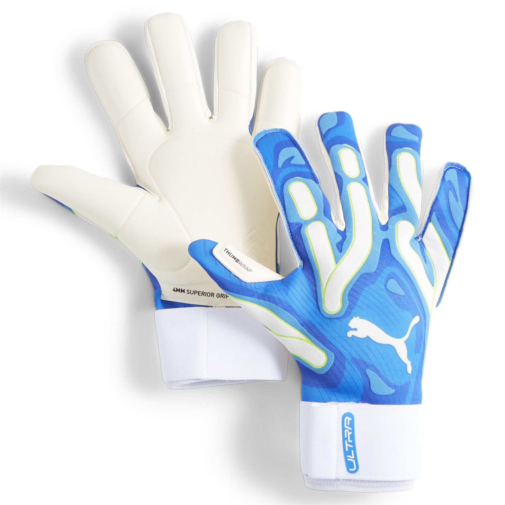 Rękawice bramkarskie Puma Ultra Ultimate Hybrid Sun niebieskie 41858 02 10,