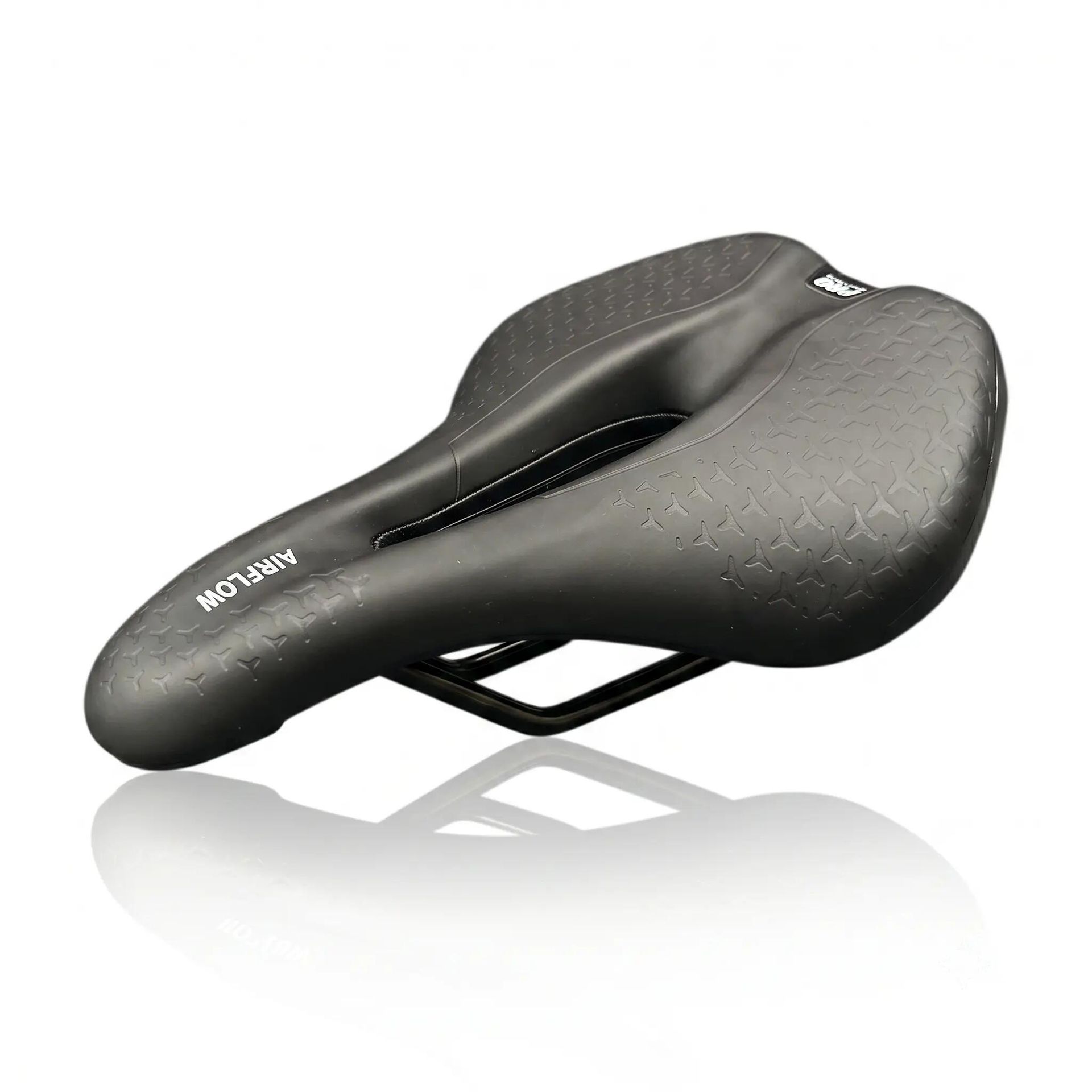 Siodło rowerowe Foam Royal Series Comfort Czarne 260x155mm