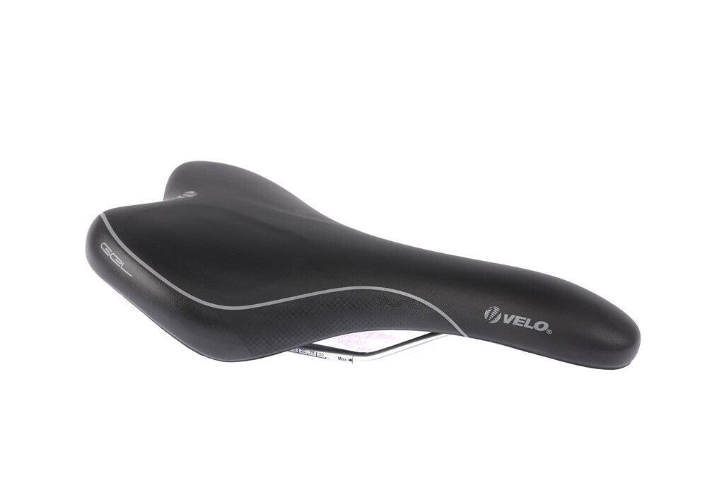 Siodło Velo Tour Vacuum O-Zone z żelem dla mężczyzn czarne