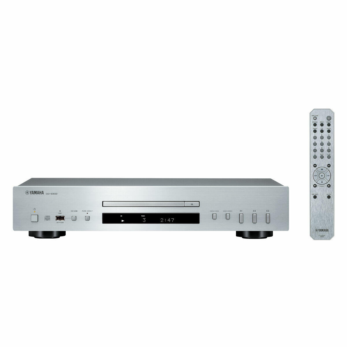 Yamaha CD-S303 srebrny