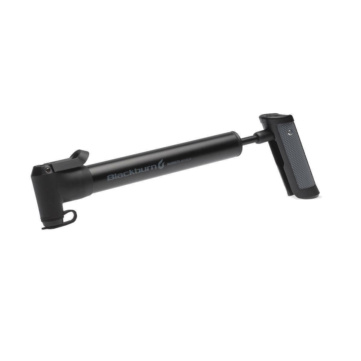 BLACKBURN Pompa do roweru Mammoth anyvalve Mini pompka czarna 2018 BOMBLA0014