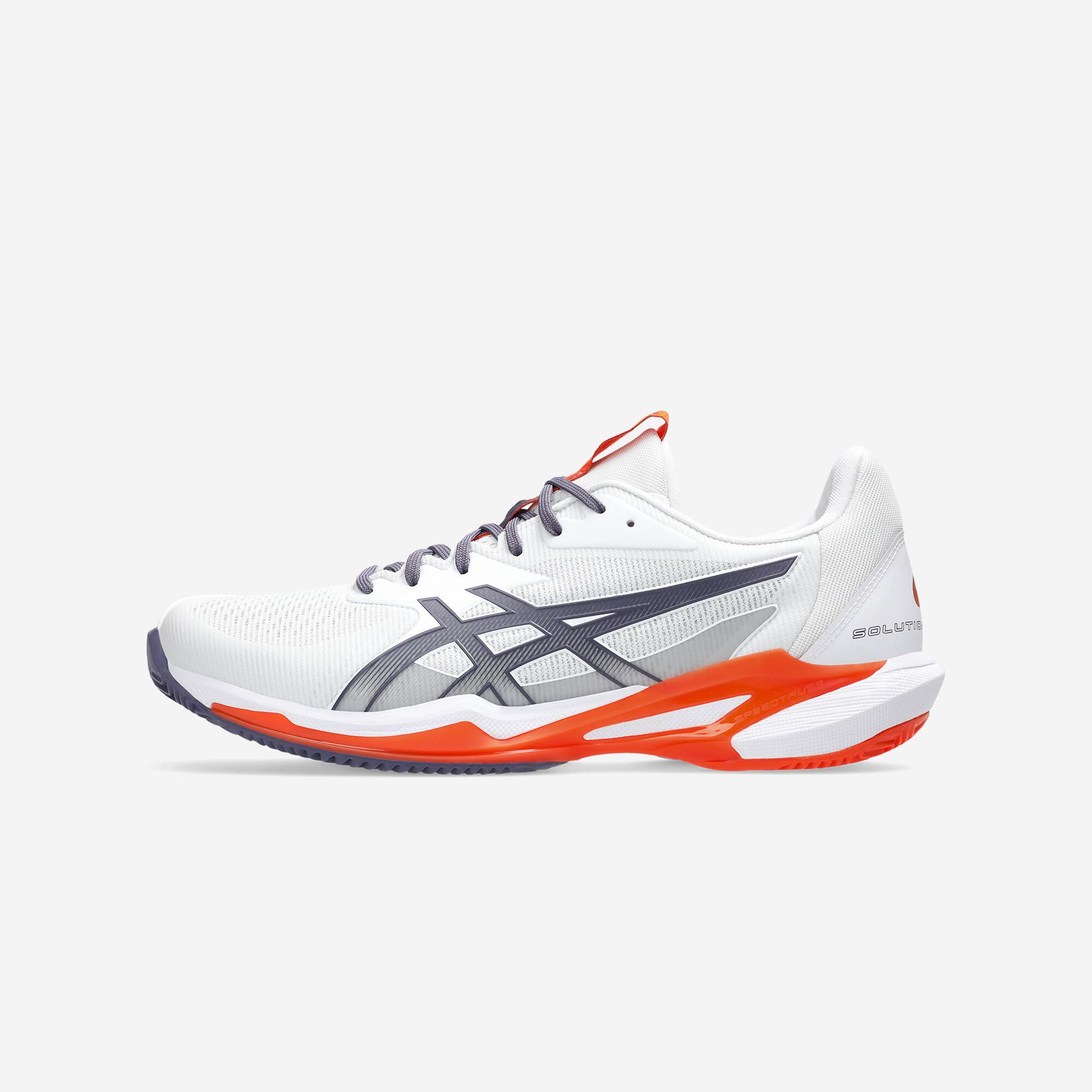 Buty do tenisa męskie ASICS Solution Speed FF 3 Clay white/ greyish purple WYSYŁKA W 24H 30 DNI NA ZWROT