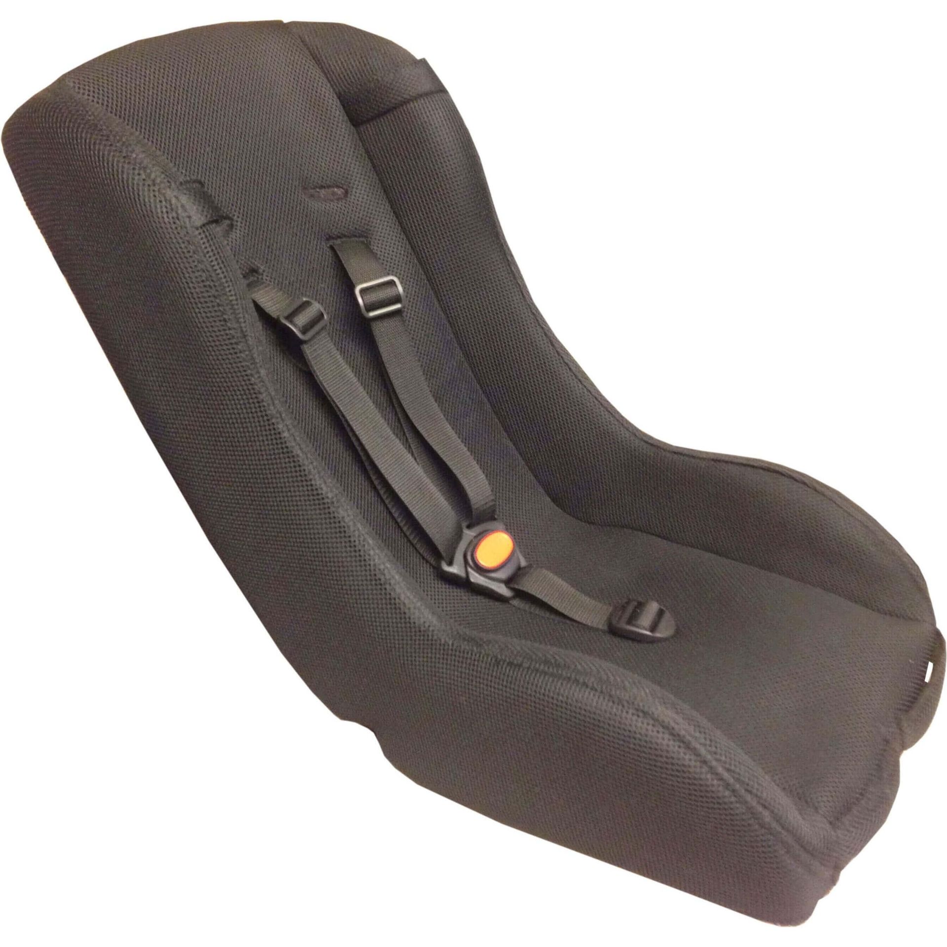 Melia Comfort 4S fotelik do przyczepki rowerowej 90 cm czarny