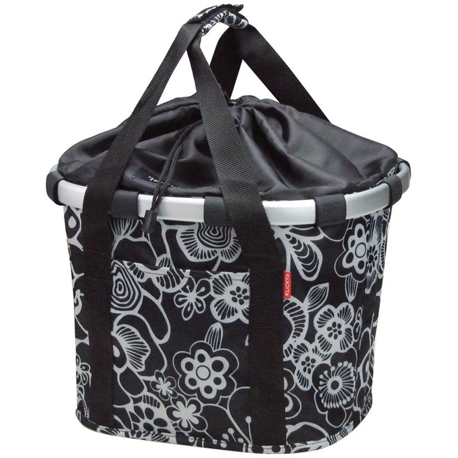 KLICKfix Klickfix Kosz Rowerowy, Czarny, 26 X 35 X 38 Cm (0303FS)
