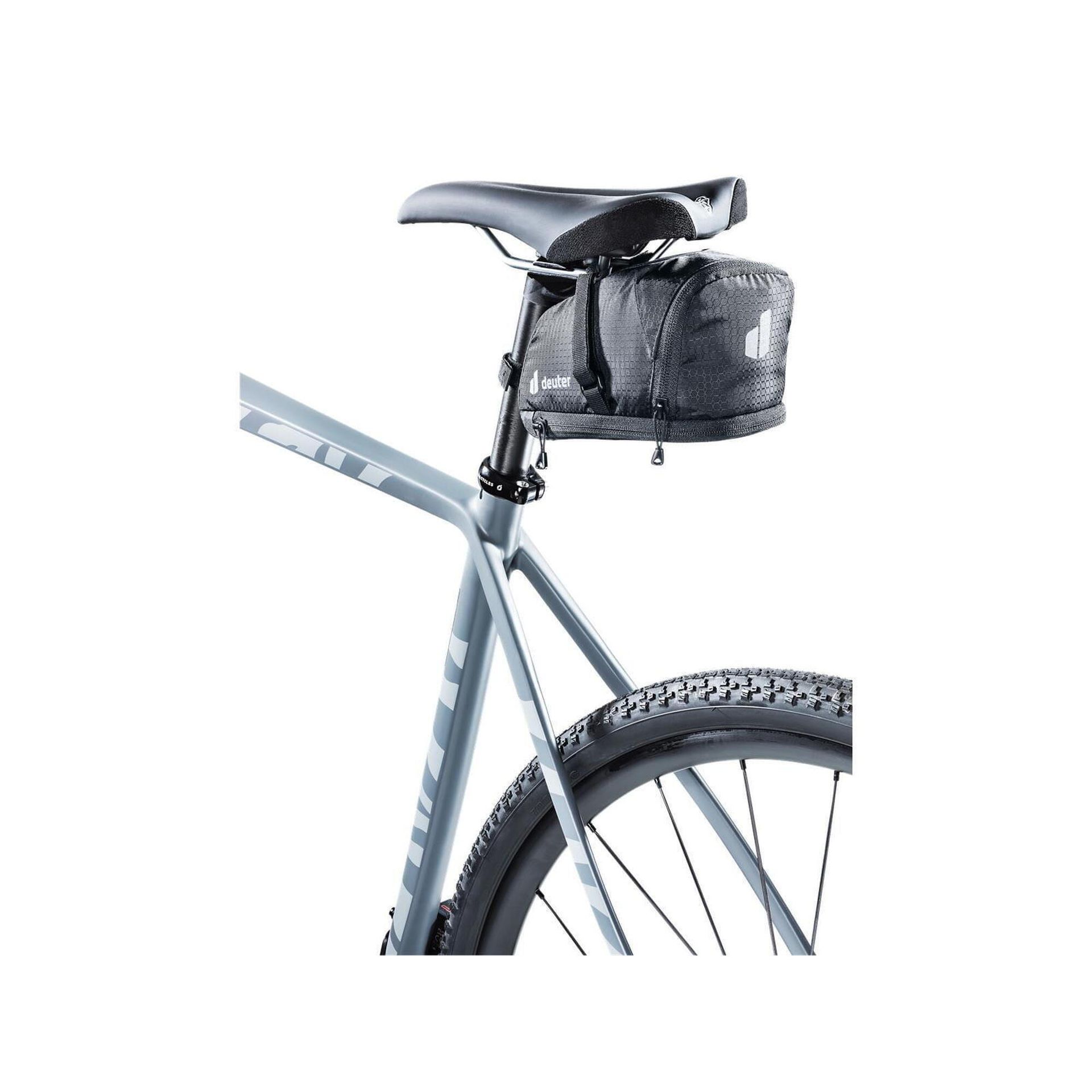 Deuter Bike Bag 1,1l+0,3l, czarny 2022 Torebki na sztycę 3290322-7000