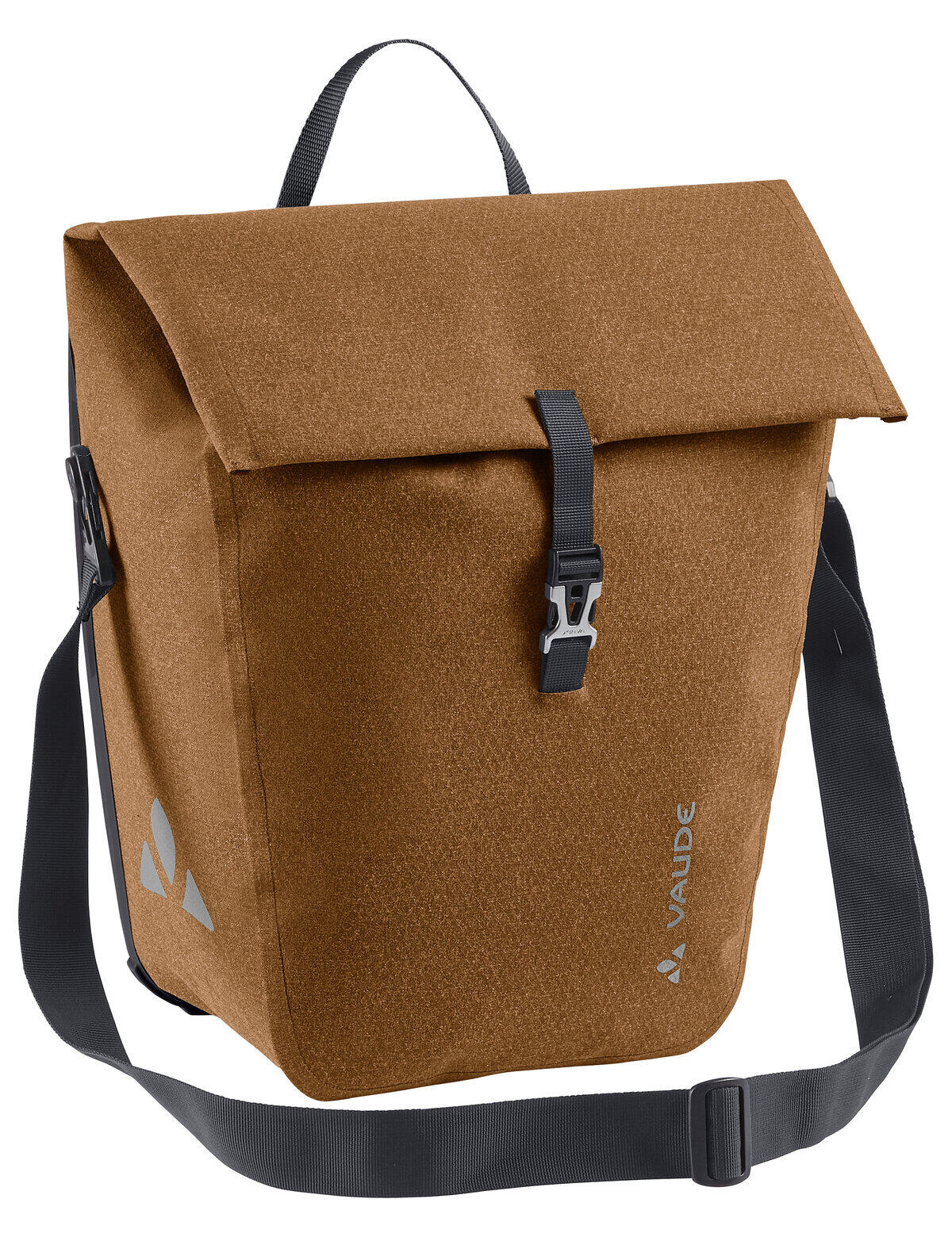 Vaude ReCycle Pro Single Bike Bag, brązowy 2022 Sakwy 159645660