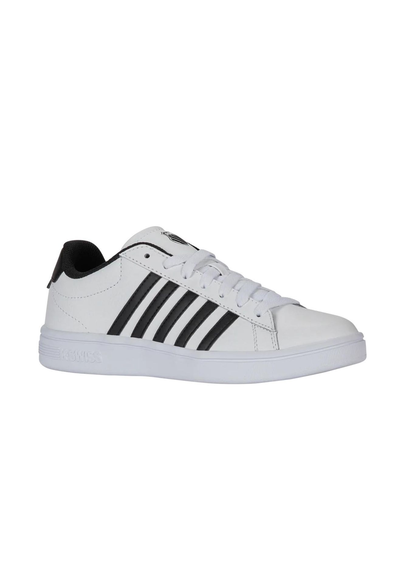 Męskie sneakersy K-Swiss COURT TIEBREAK II WHITE/BLACK/WHITE-M (04413-191-M)