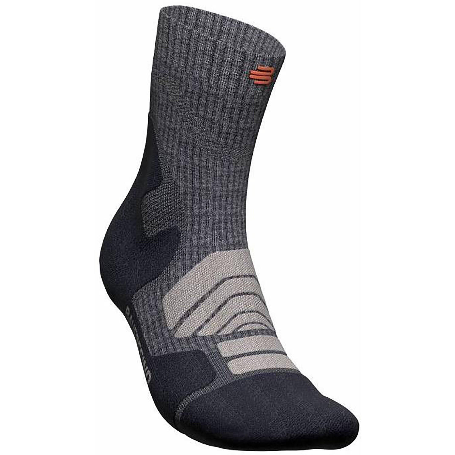 Skarpetki średniej wysokości z wełny merino Bauerfeind Outdoor Merino