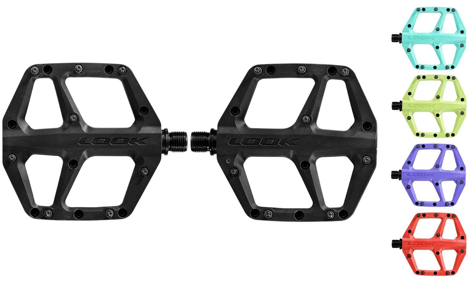 Look Trail Roc Fusion Pedals, czarny  2022 Pedały BMX, Dirt i Freeride